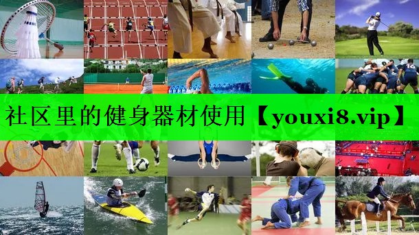 社区里的健身器材使用